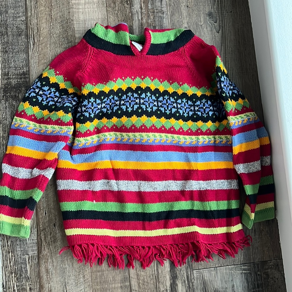 HANNA ANDERSSON SWEATER FESTIVE